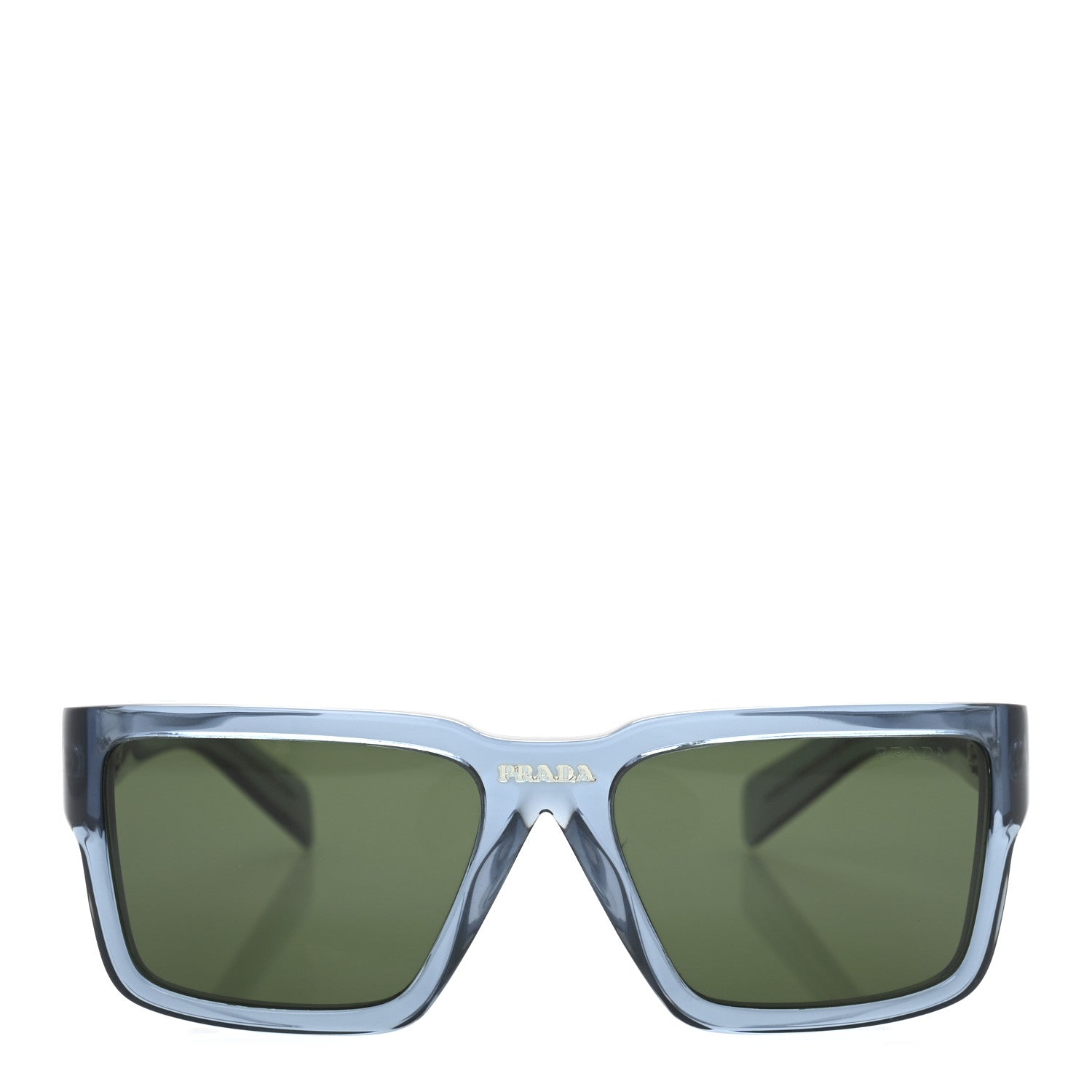 Prada Square Sunglasses — Green SPR 10Y