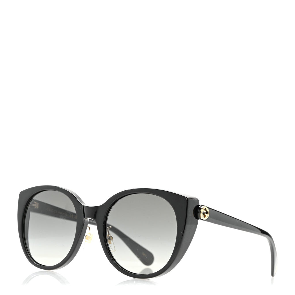 Gucci Cat-Eye Sunglasses — Black GG0369S