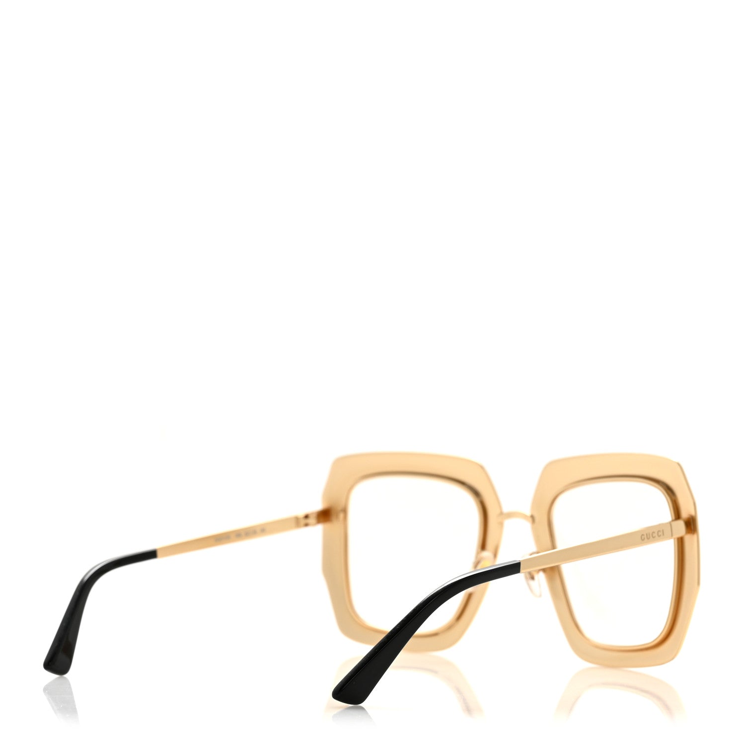 Gucci Square Sunglasses — Crystal GG0115S