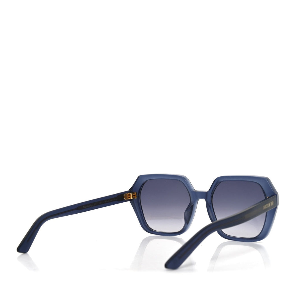 Dior Square Sunglasses — Blue