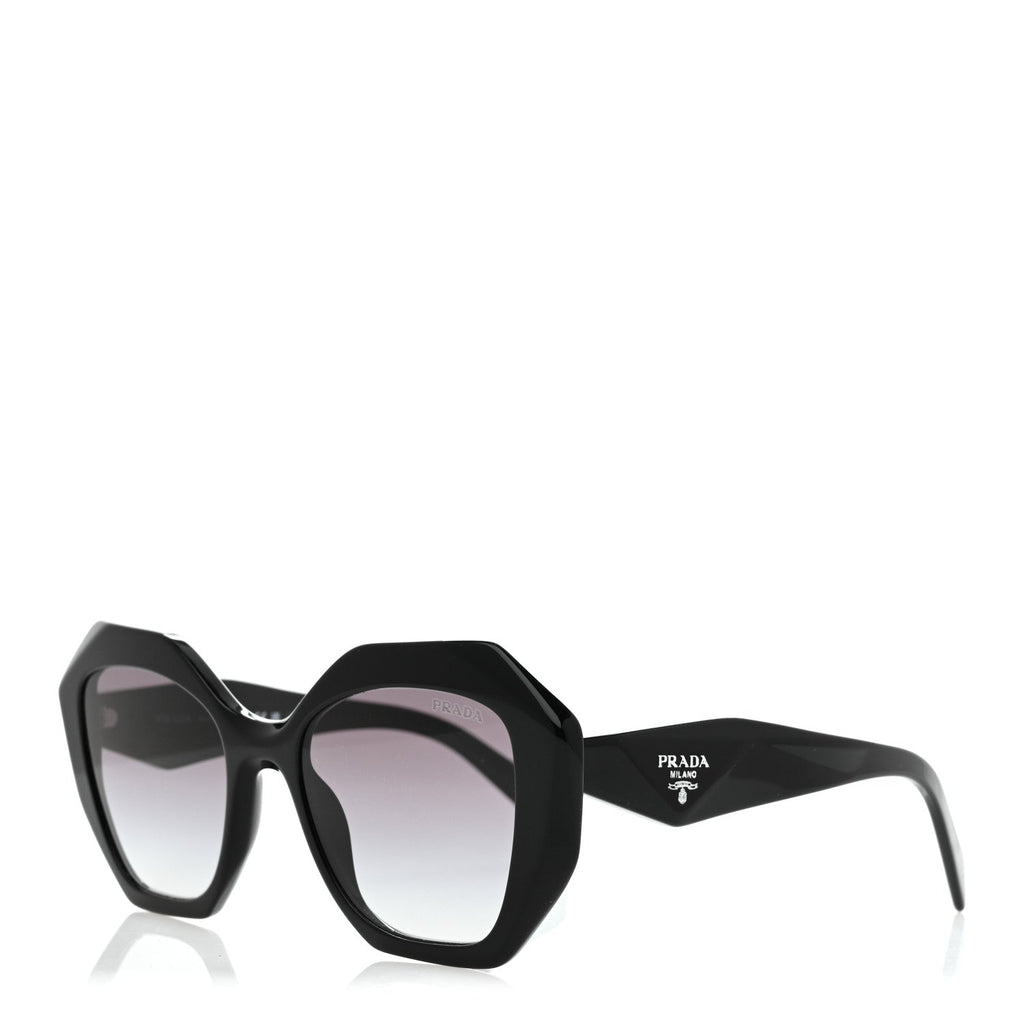 Prada Square Sunglasses — Black SPR 16W