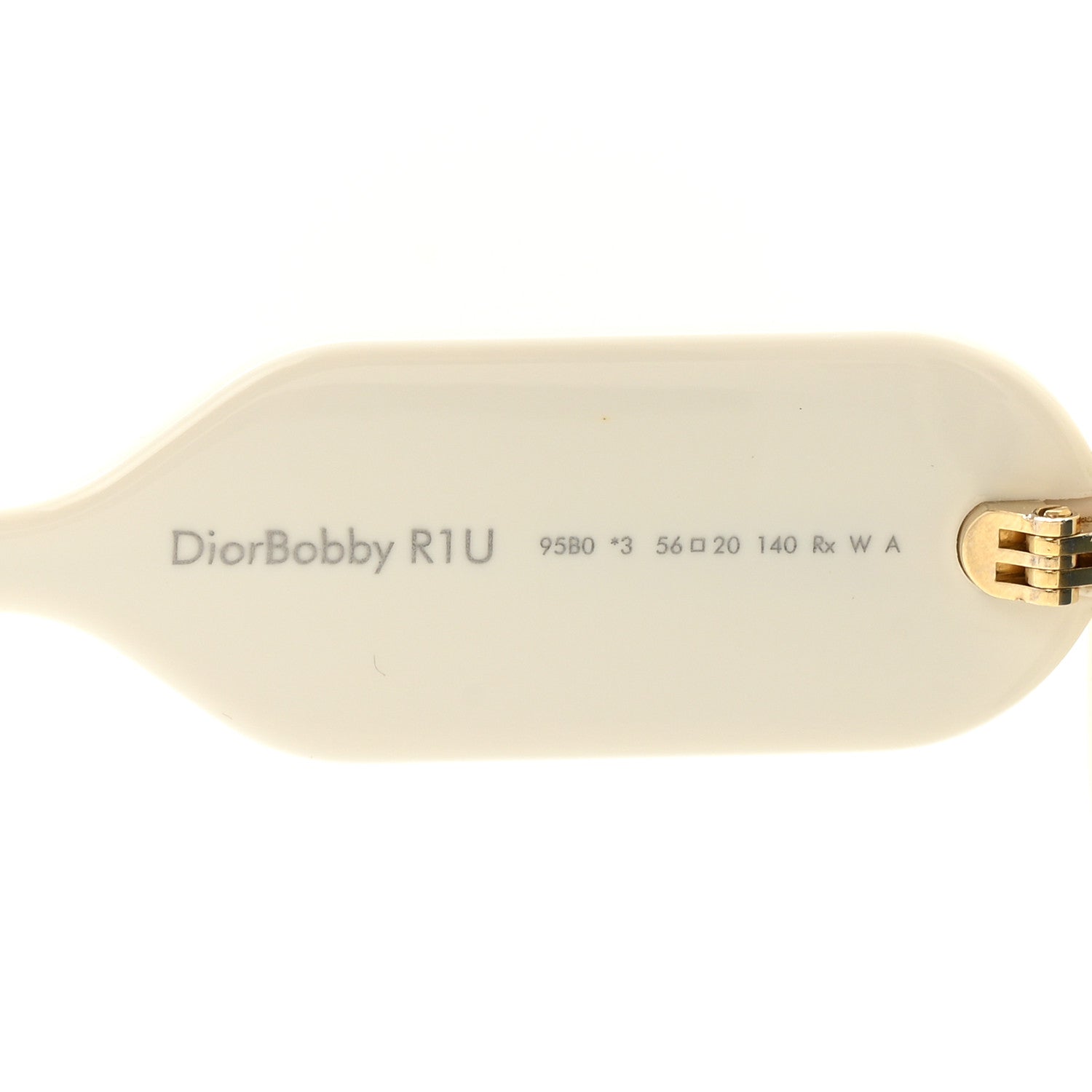 Dior Square Sunglasses — White