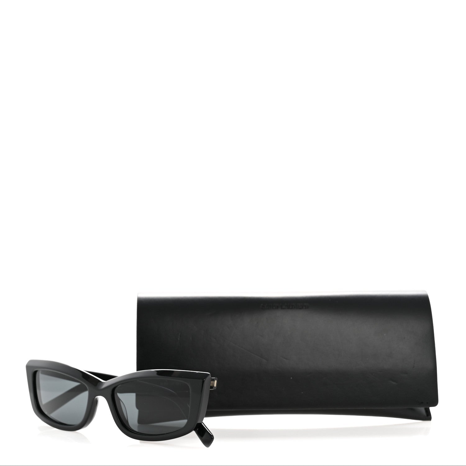 Saint Laurent Cat-Eye Sunglasses — Black SL 658