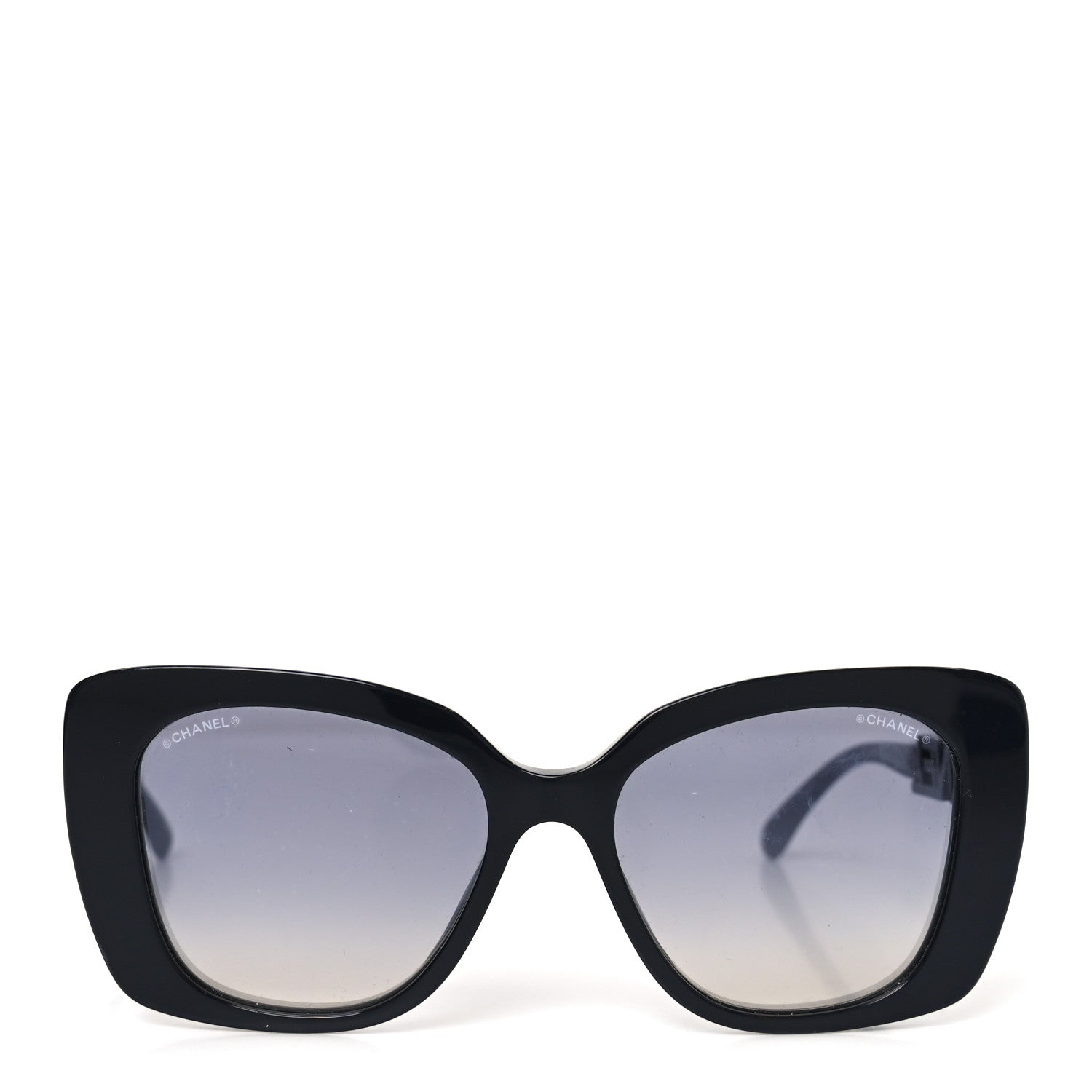Chanel Square Sunglasses — Black 5422-B