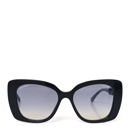 Chanel Square Sunglasses — Black 5422-B