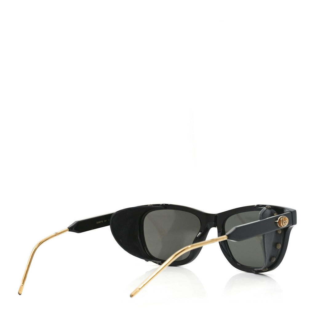 Gucci Square Sunglasses — Black GG0671S