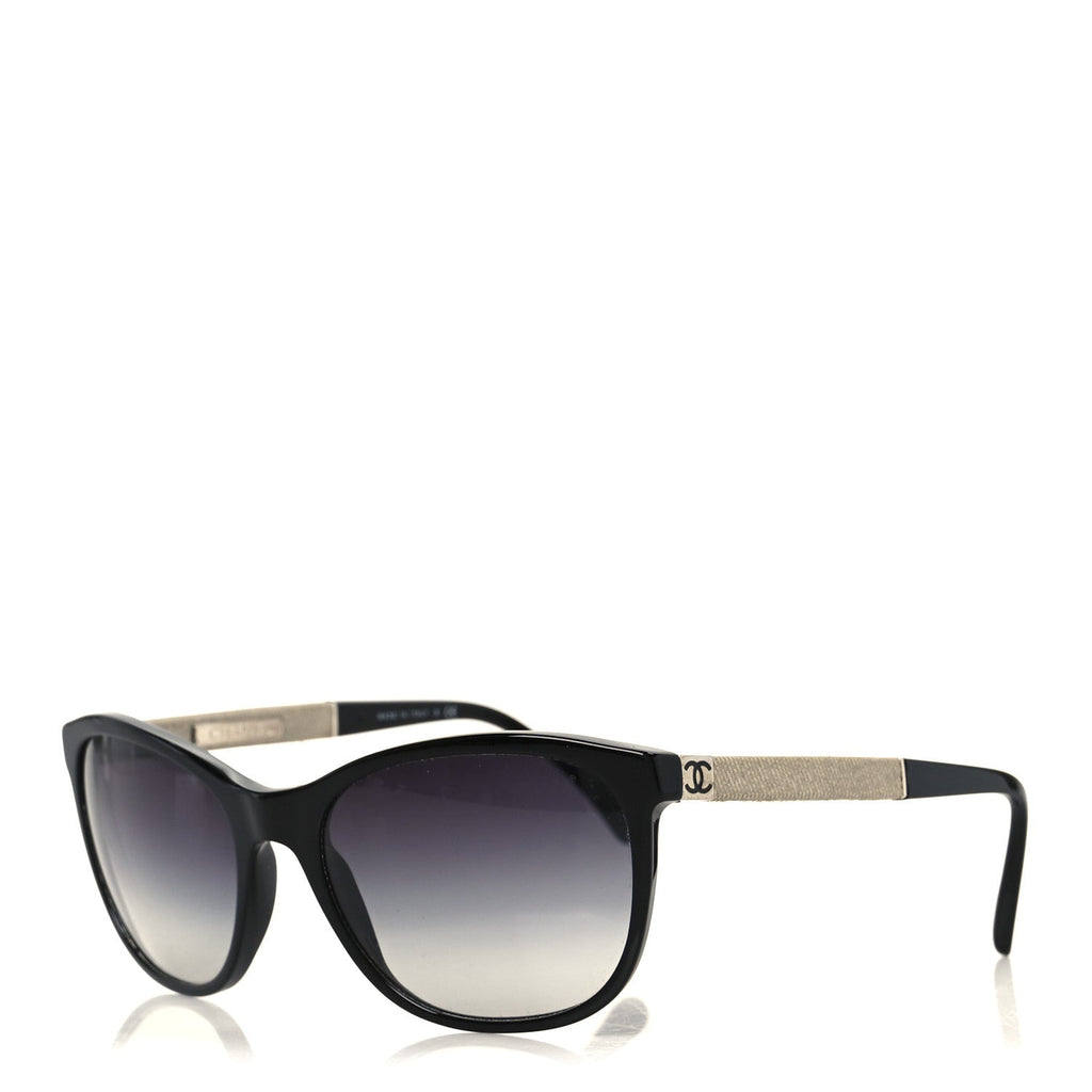 Chanel Square Sunglasses — Black