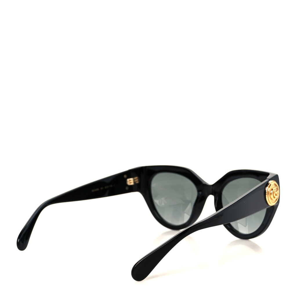Gucci Cat-Eye Sunglasses — Black GG1408S