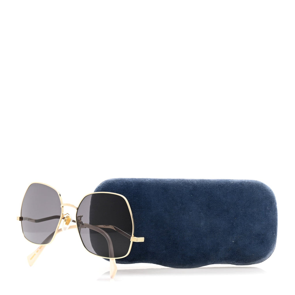 Gucci Square Sunglasses — Brown GG0972S
