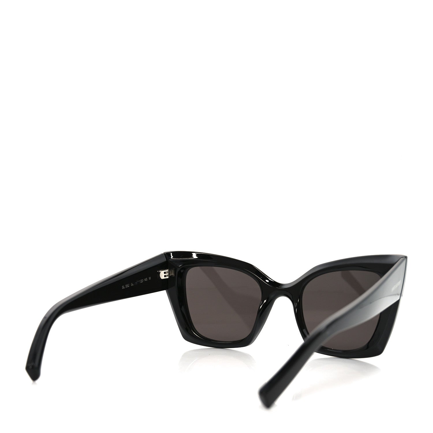Saint Laurent Butterfly Sunglasses — Black SL552