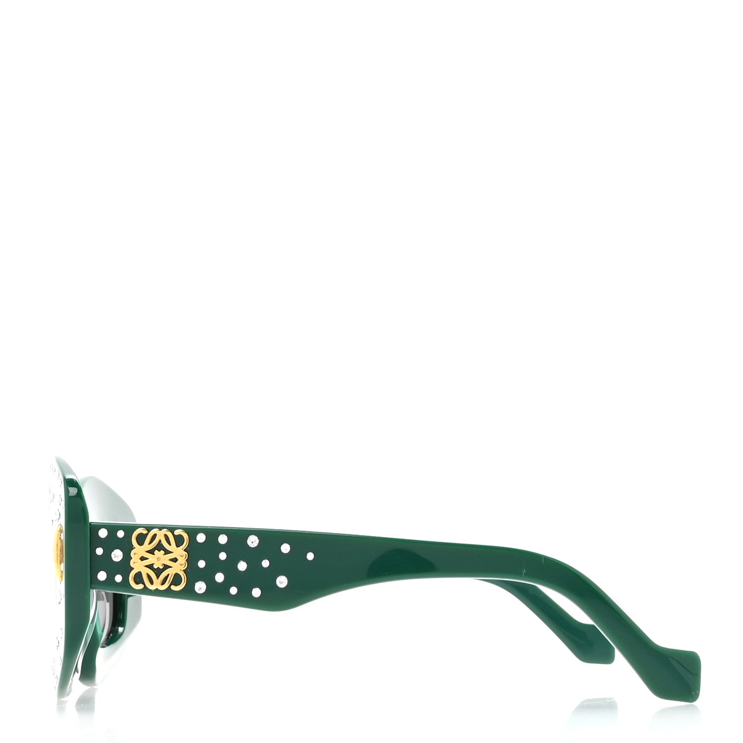 Loewe Cat-Eye Sunglasses — Green
