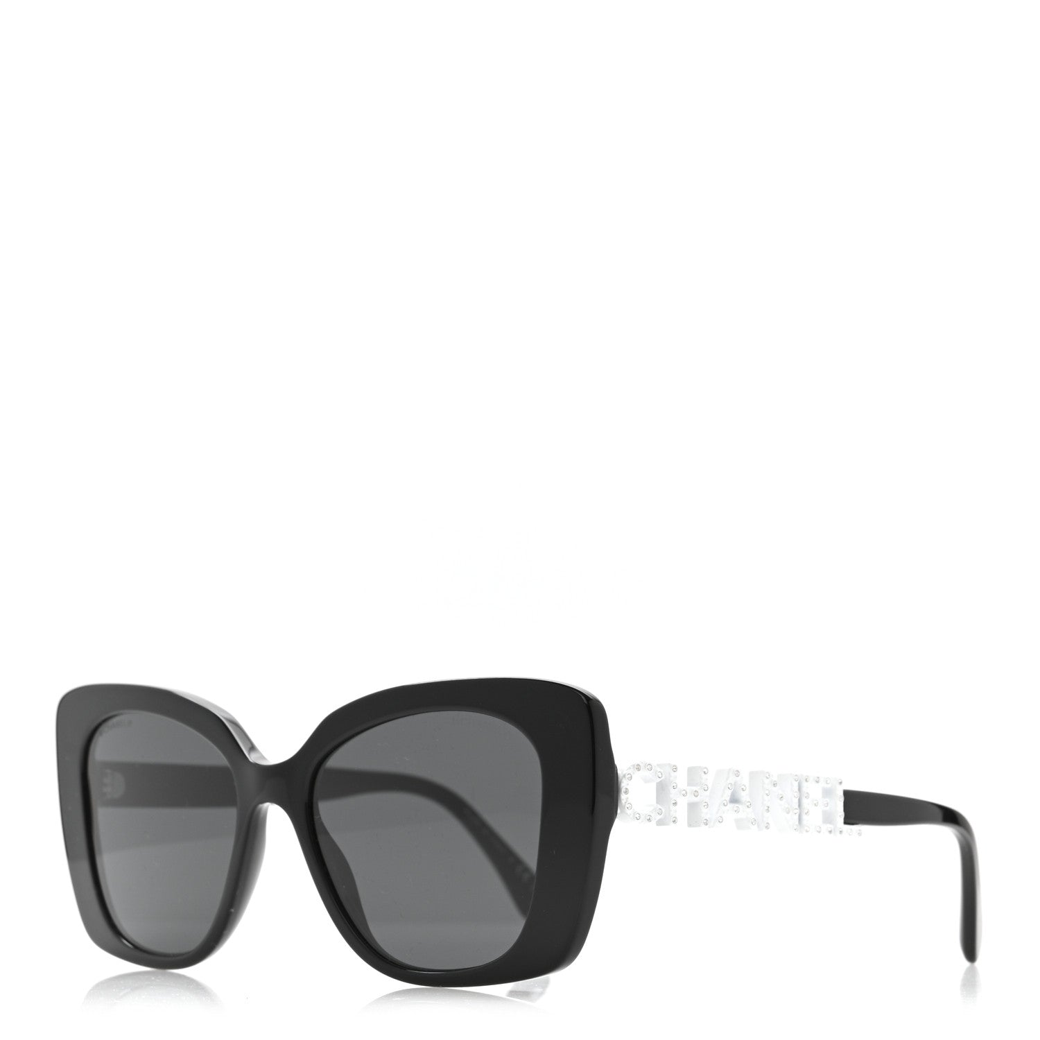 Chanel Square Sunglasses — Black 5422-B