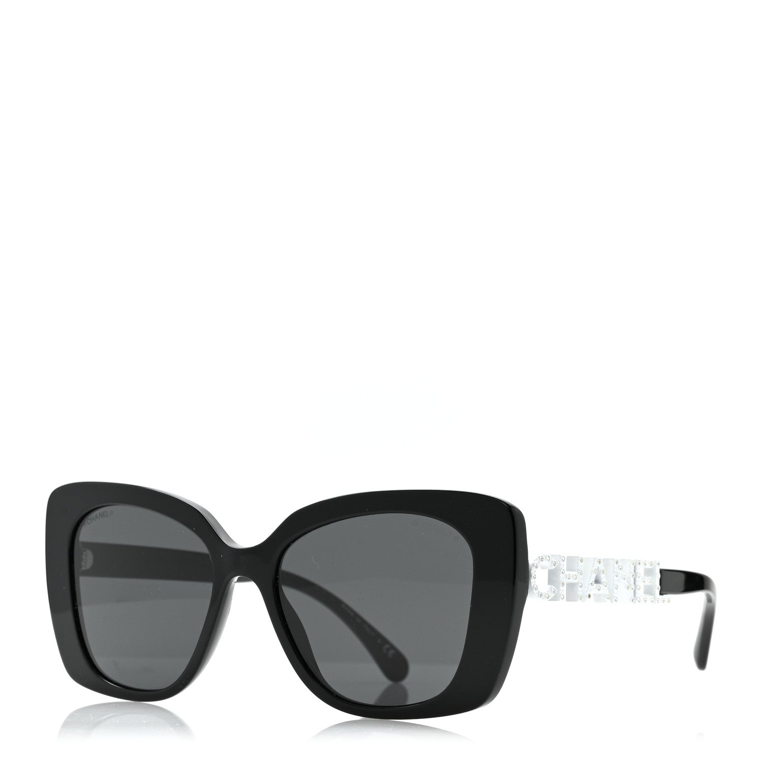 Chanel Square Sunglasses — Black 5422-B