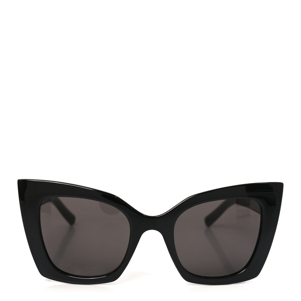 Saint Laurent Butterfly Sunglasses — Black SL552