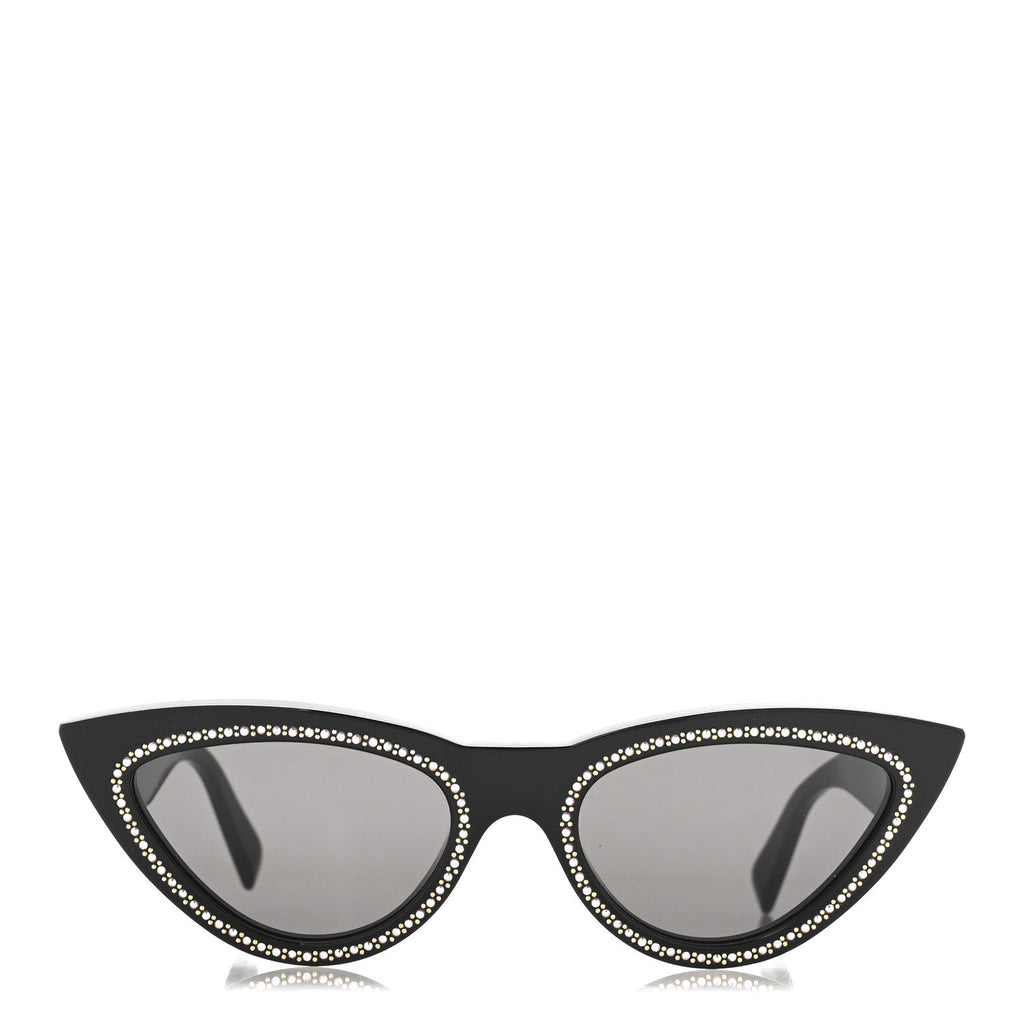 Celine Cat-Eye Sunglasses — Crystal