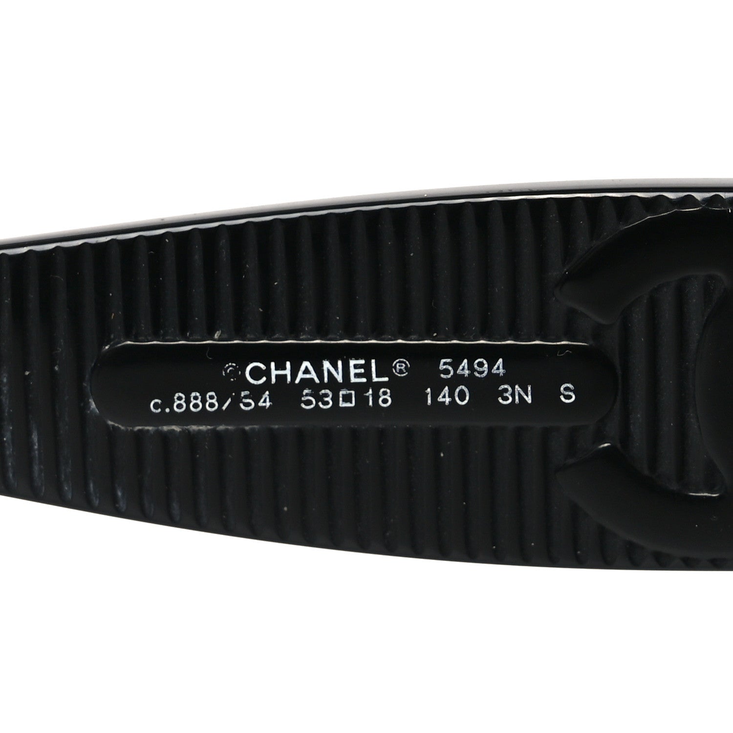 Chanel Square Sunglasses — Black 5494-A