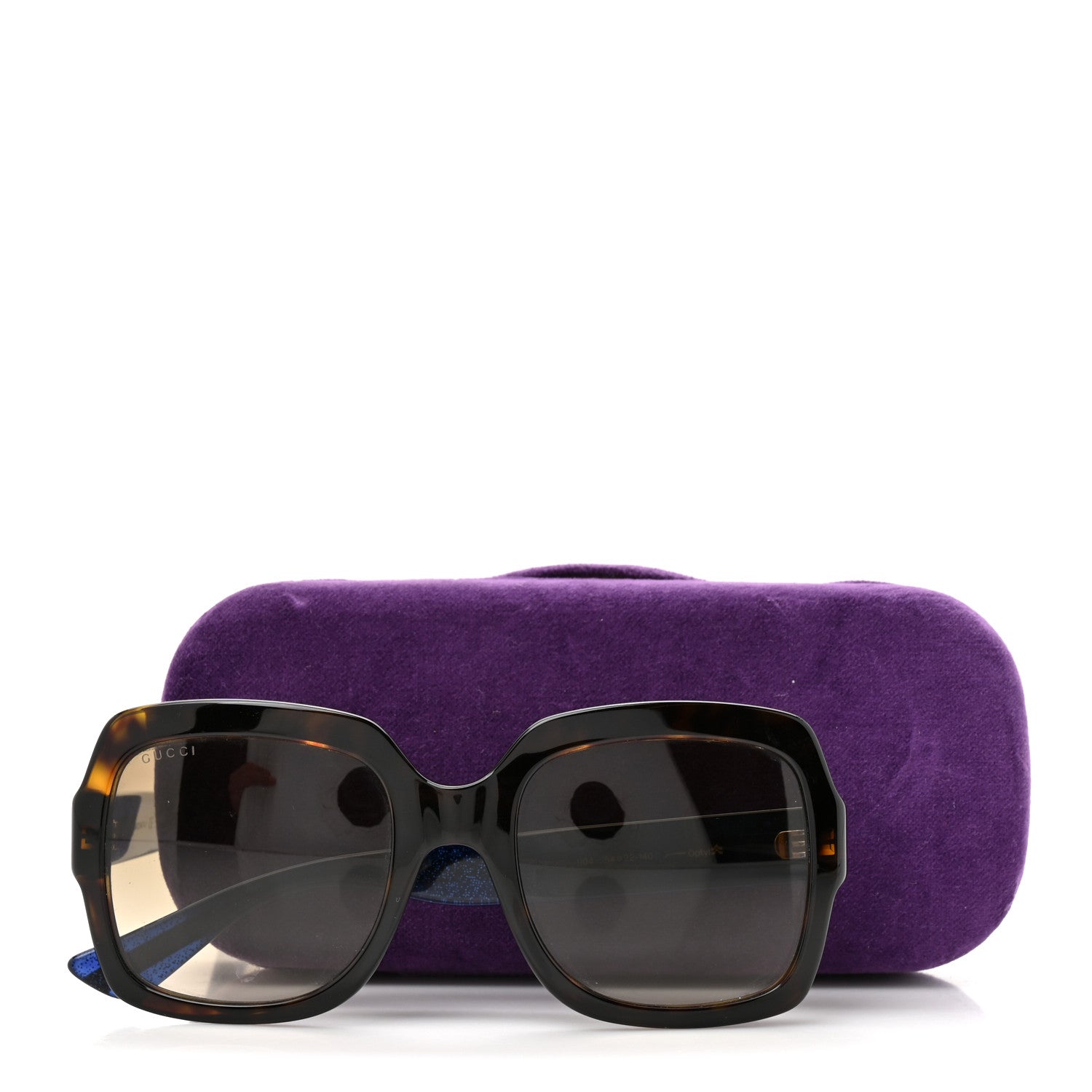 Gucci Square Sunglasses — Brown GG0036S