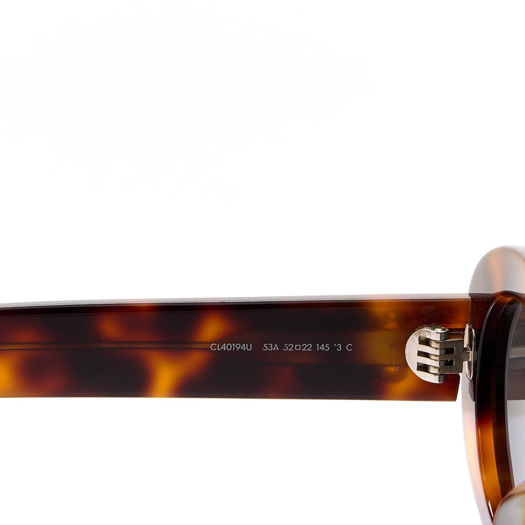 Celine Oval Sunglasses — Tortoise