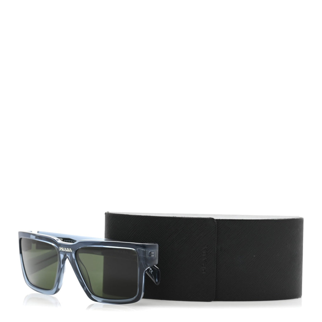 Prada Square Sunglasses — Green SPR 10Y