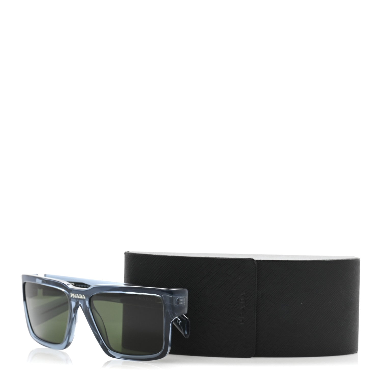 Prada Square Sunglasses — Green SPR 10Y