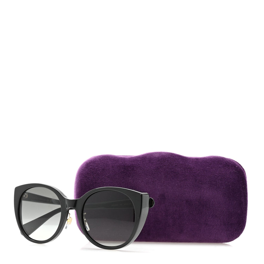 Gucci Cat-Eye Sunglasses — Black GG0369S