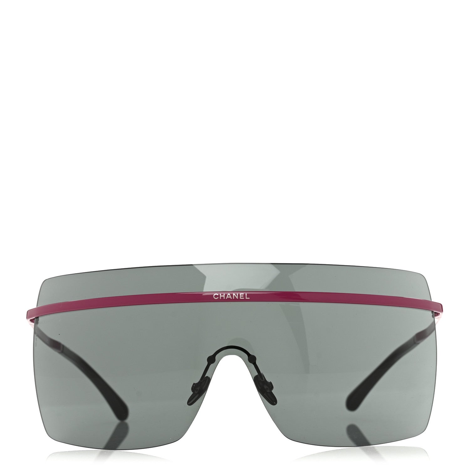 Chanel Shield Sunglasses — Pink