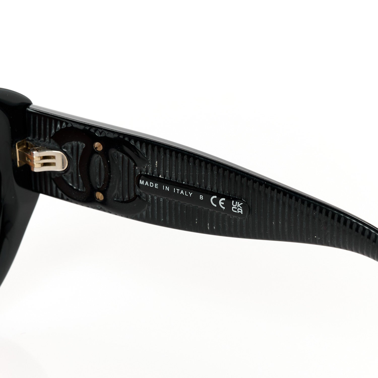 Chanel Oversized Sunglasses — Black 5492-A