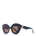 Loewe Cat-Eye Sunglasses — Blue