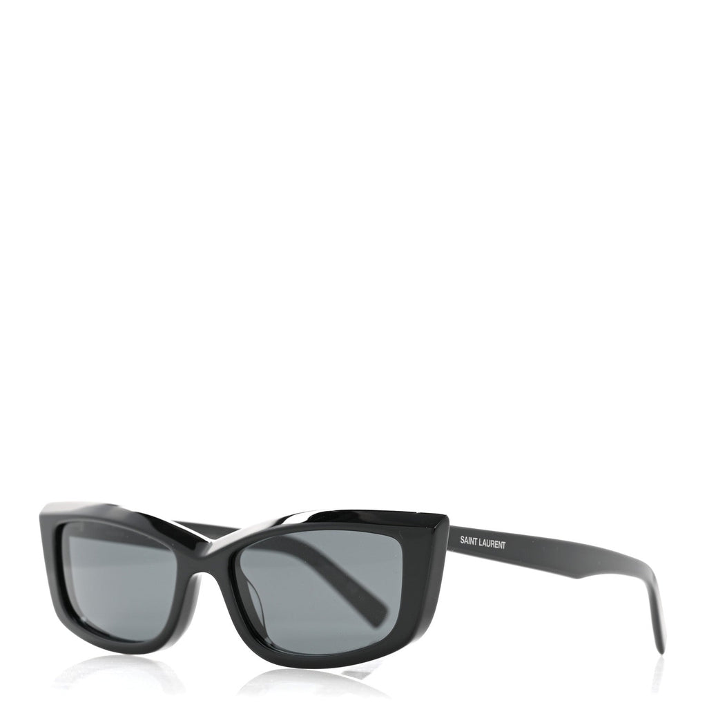 Saint Laurent Cat-Eye Sunglasses — Black SL 658