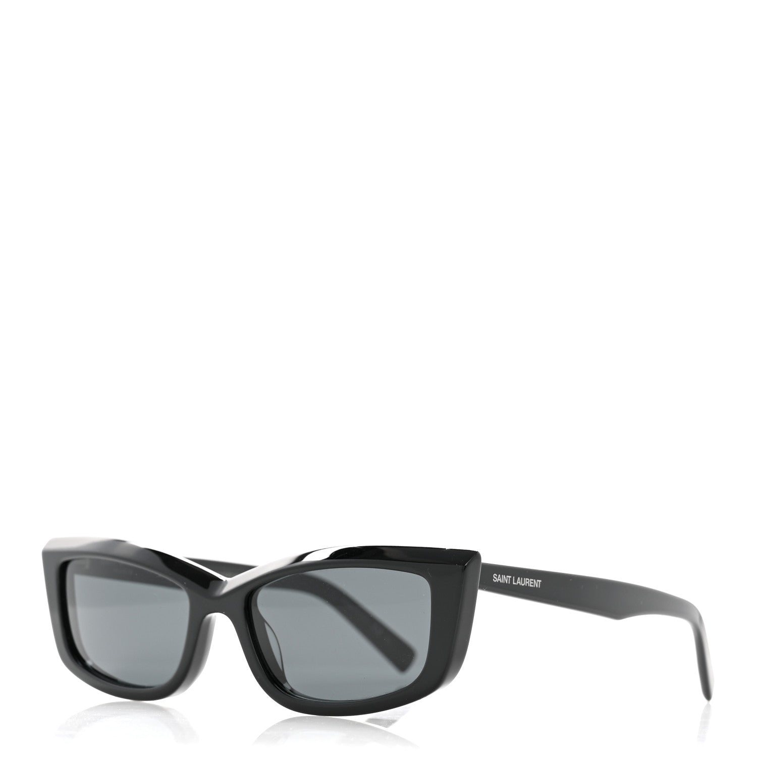 Saint Laurent Cat-Eye Sunglasses — Black SL 658