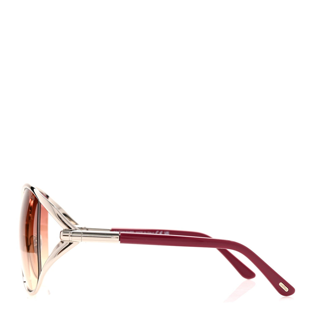 Tom Ford Oversized Sunglasses — Pink TF1091