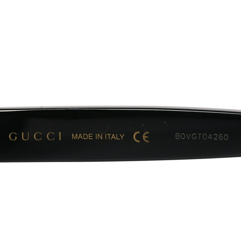 Gucci Rectangle Sunglasses — Black GG0624S
