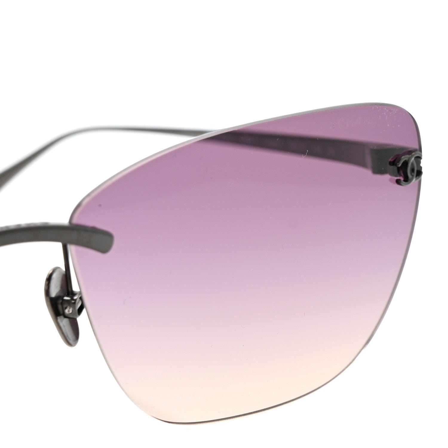Chanel Cat-Eye Sunglasses — Black 4286-T