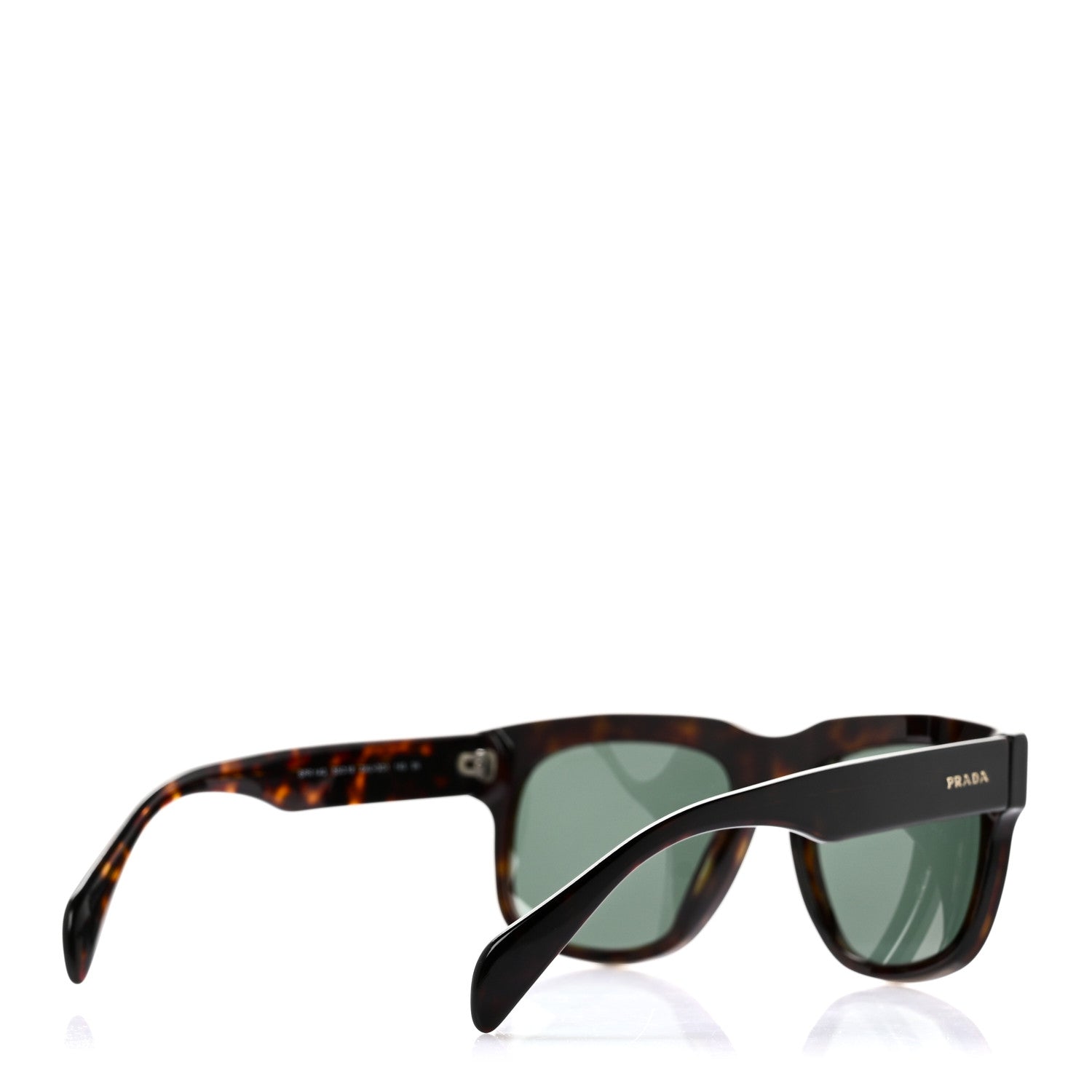 Prada Square Sunglasses — Tortoise SPR 14Q
