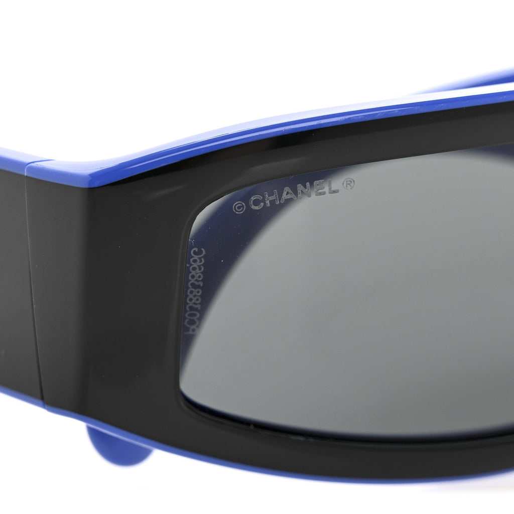 Chanel Cat-Eye Sunglasses — Black