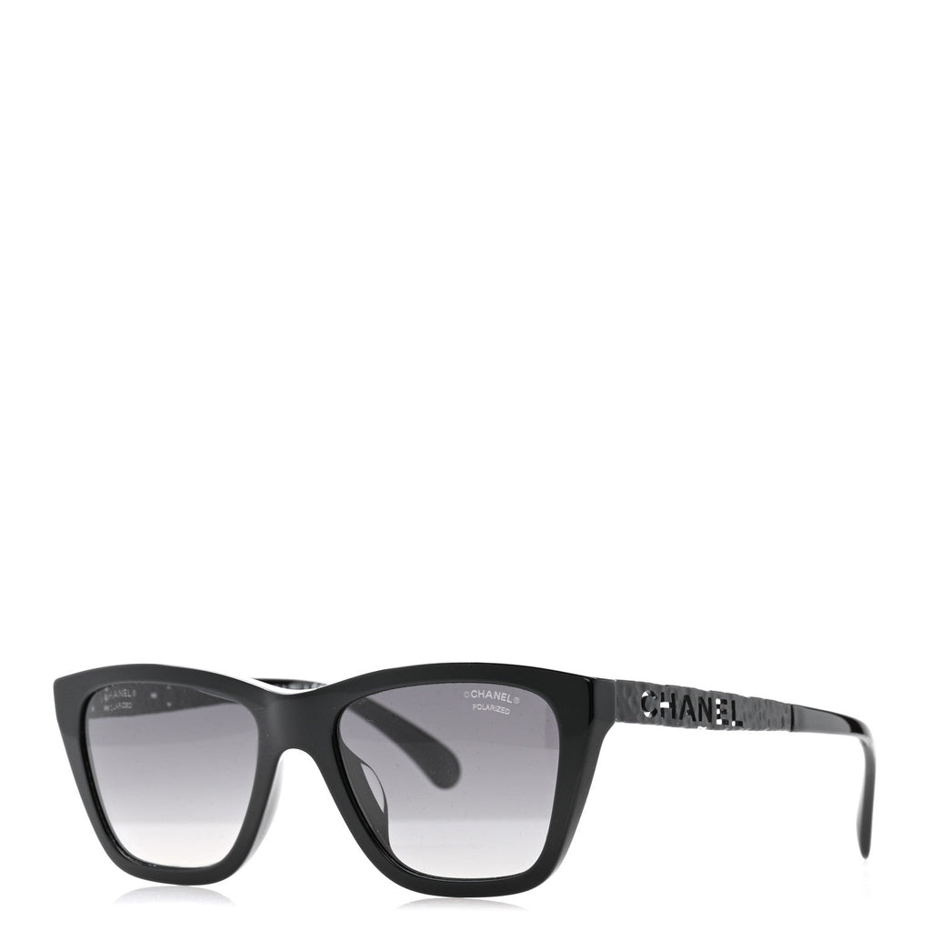 Chanel Square Sunglasses — Black