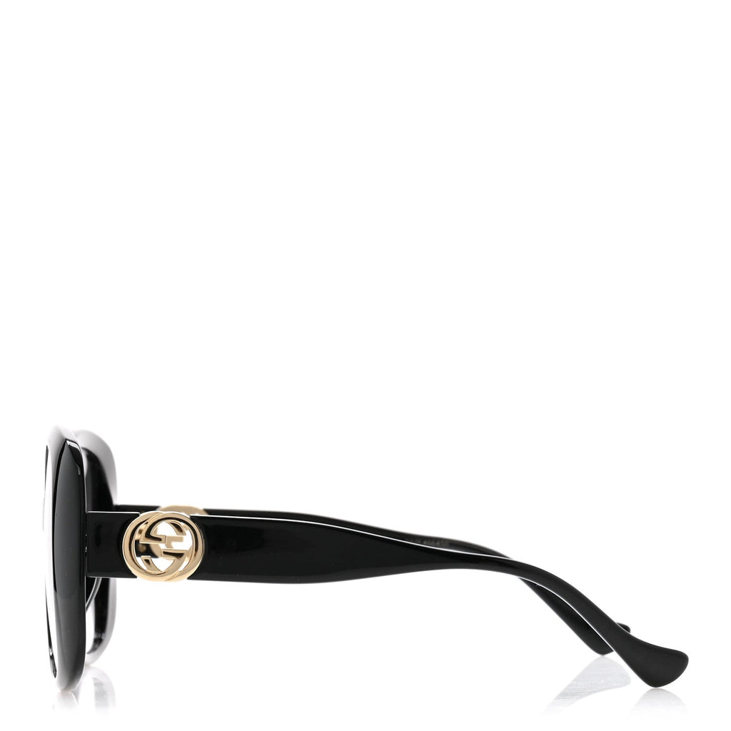 Gucci Square Sunglasses — Black