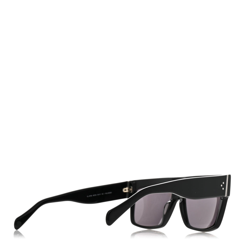 Celine Square Sunglasses — Black