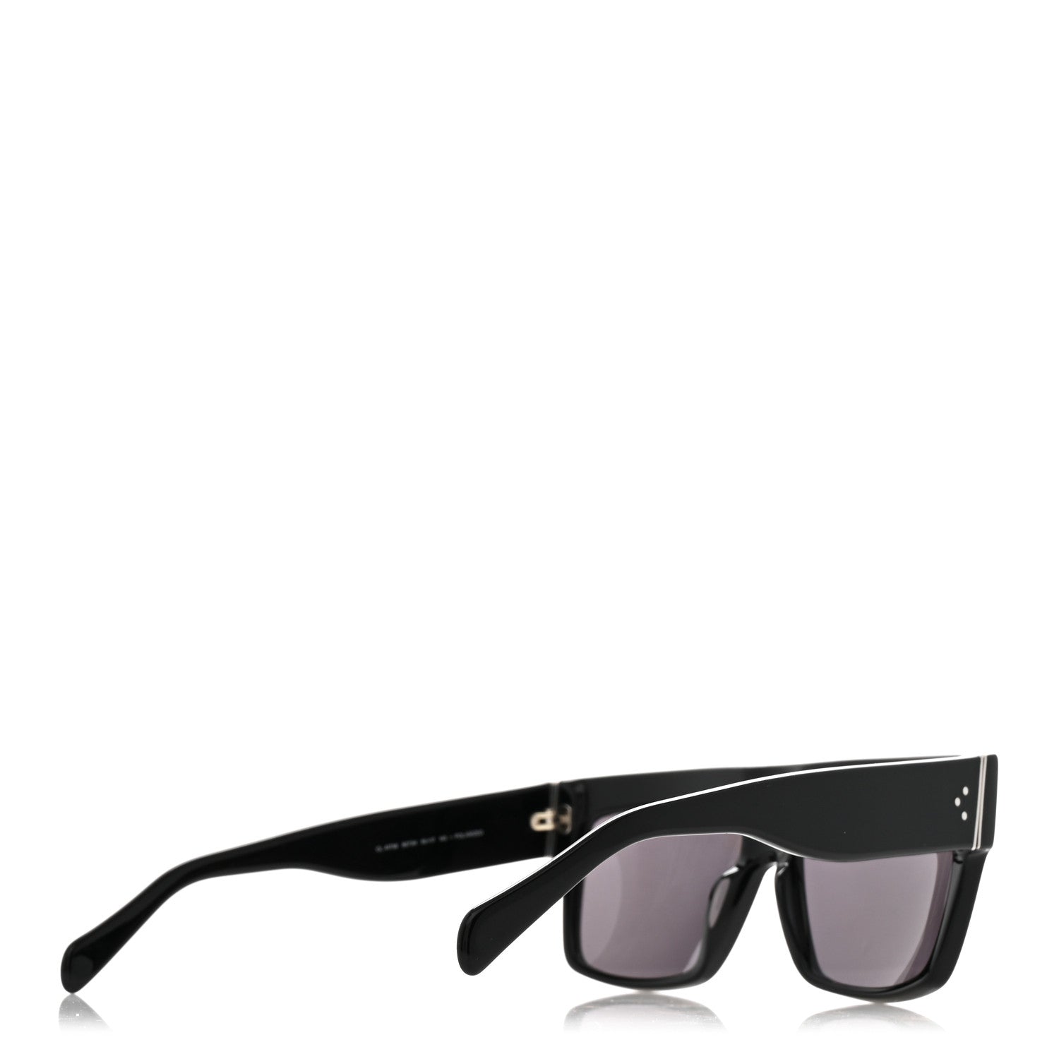 Celine Square Sunglasses — Black