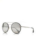 Prada Round Sunglasses — Silver SPR 51S