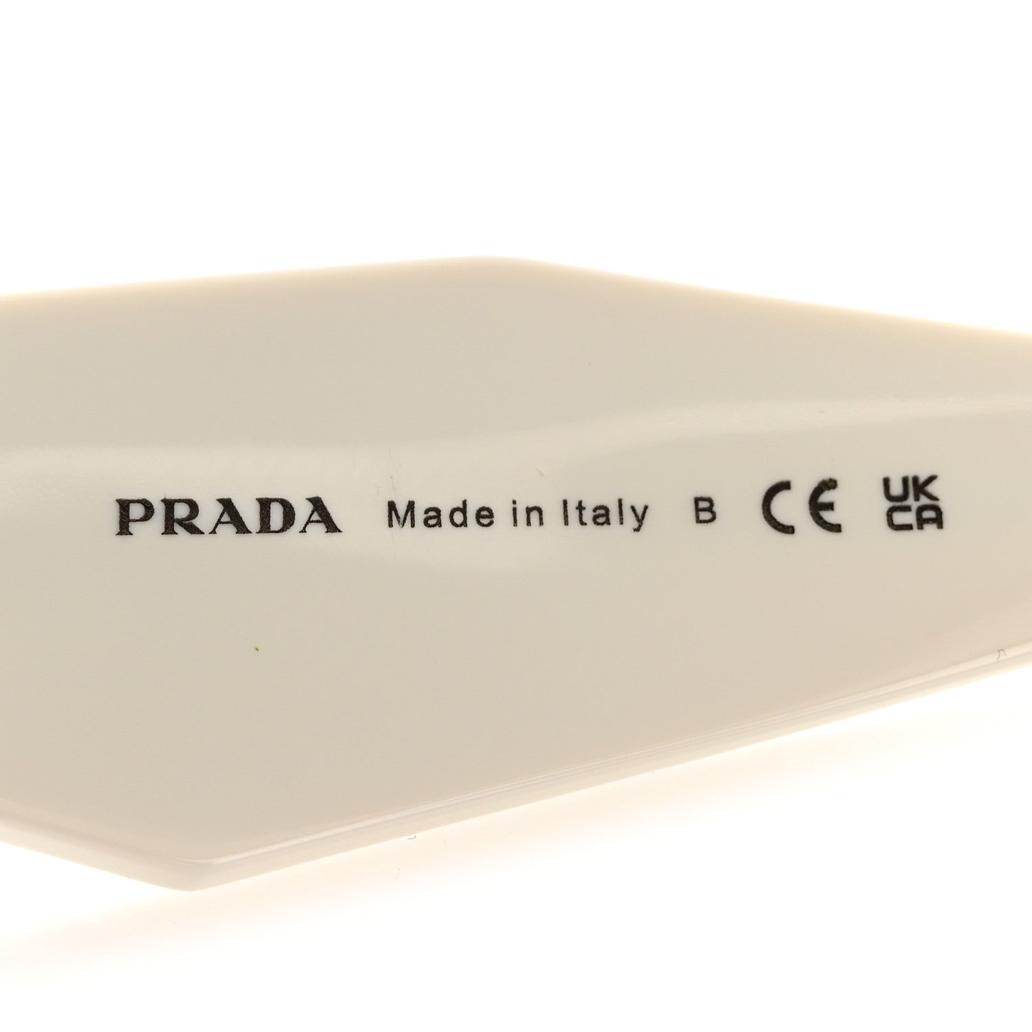 Prada Square Sunglasses — White SPR 17W