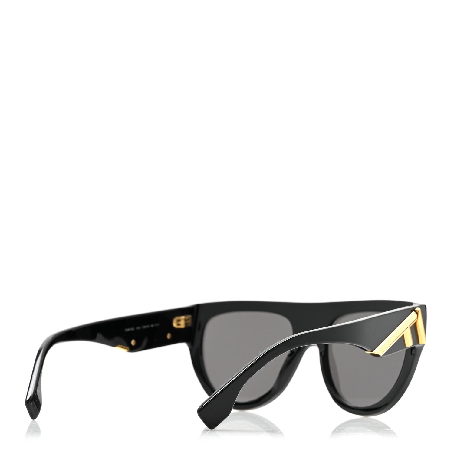 Fendi Shield Sunglasses — Black