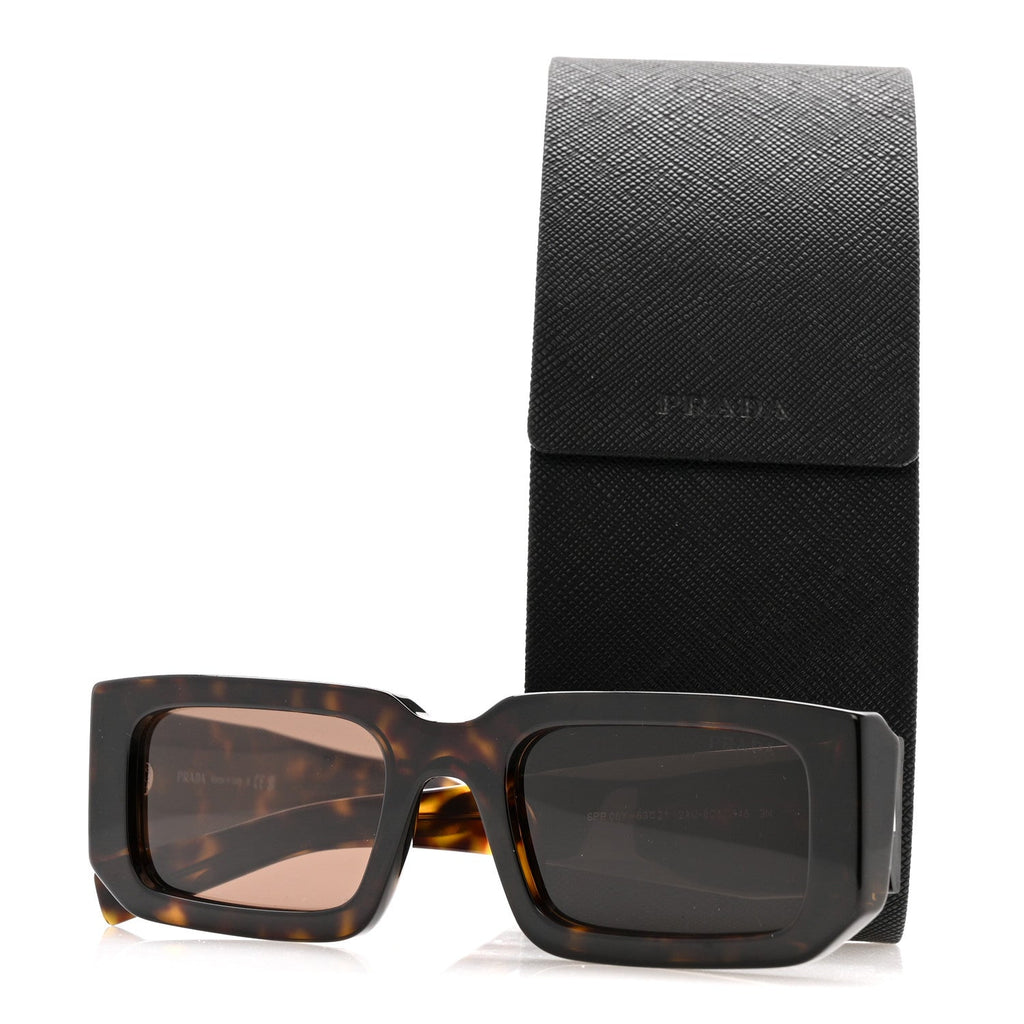 Prada Square Sunglasses — Tortoise SPR 06Y
