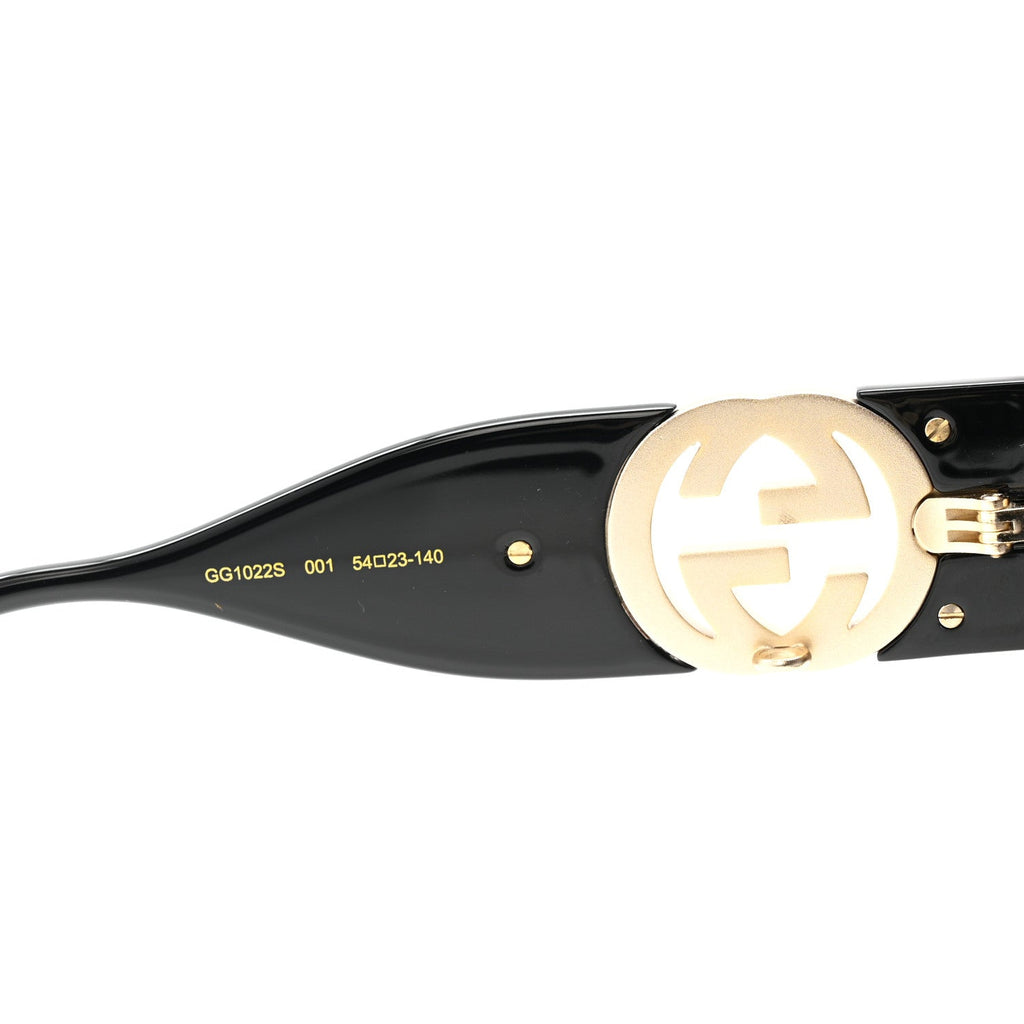 Gucci Square Sunglasses — Black GG1022S