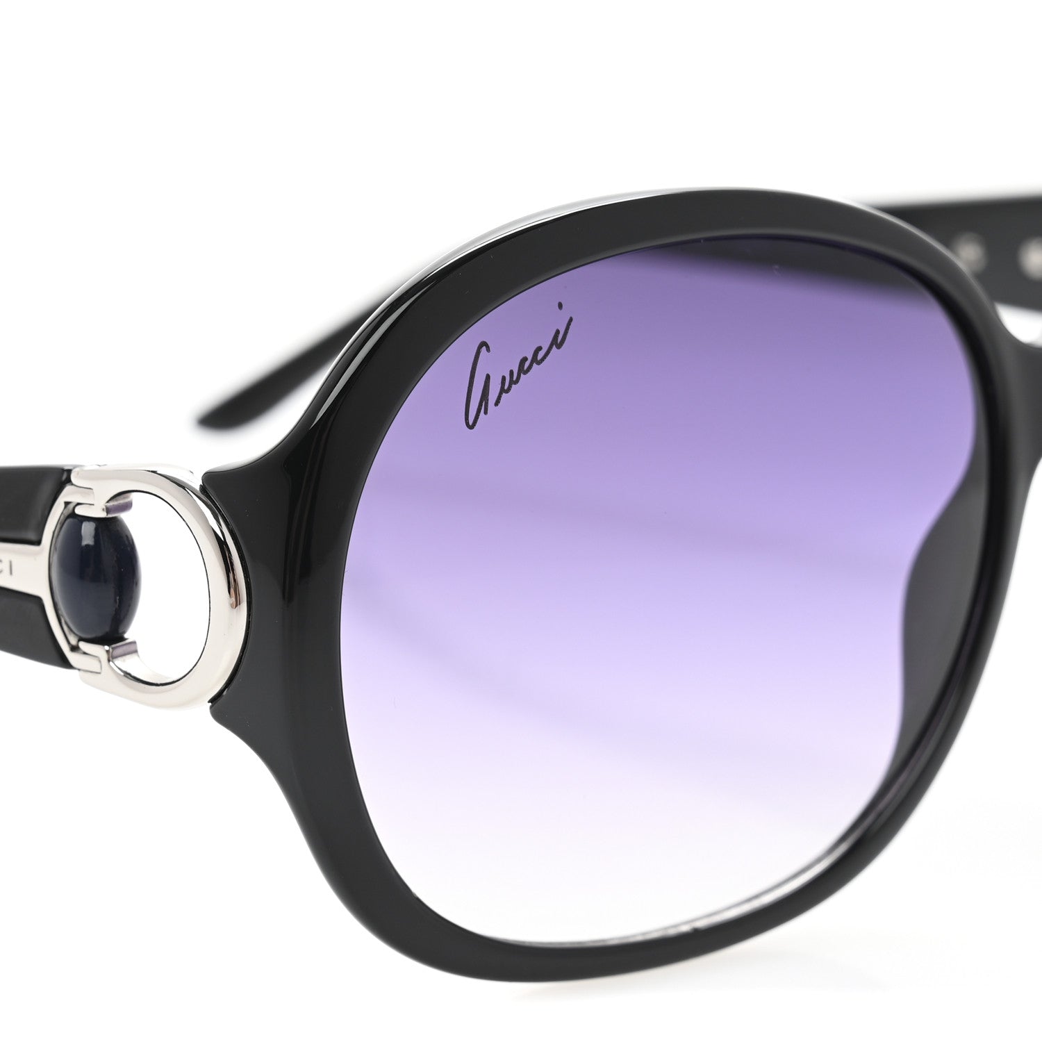 Gucci Square Sunglasses — Black GG3106