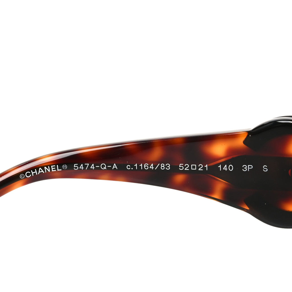 Chanel Square Sunglasses — Tortoise 5474-Q