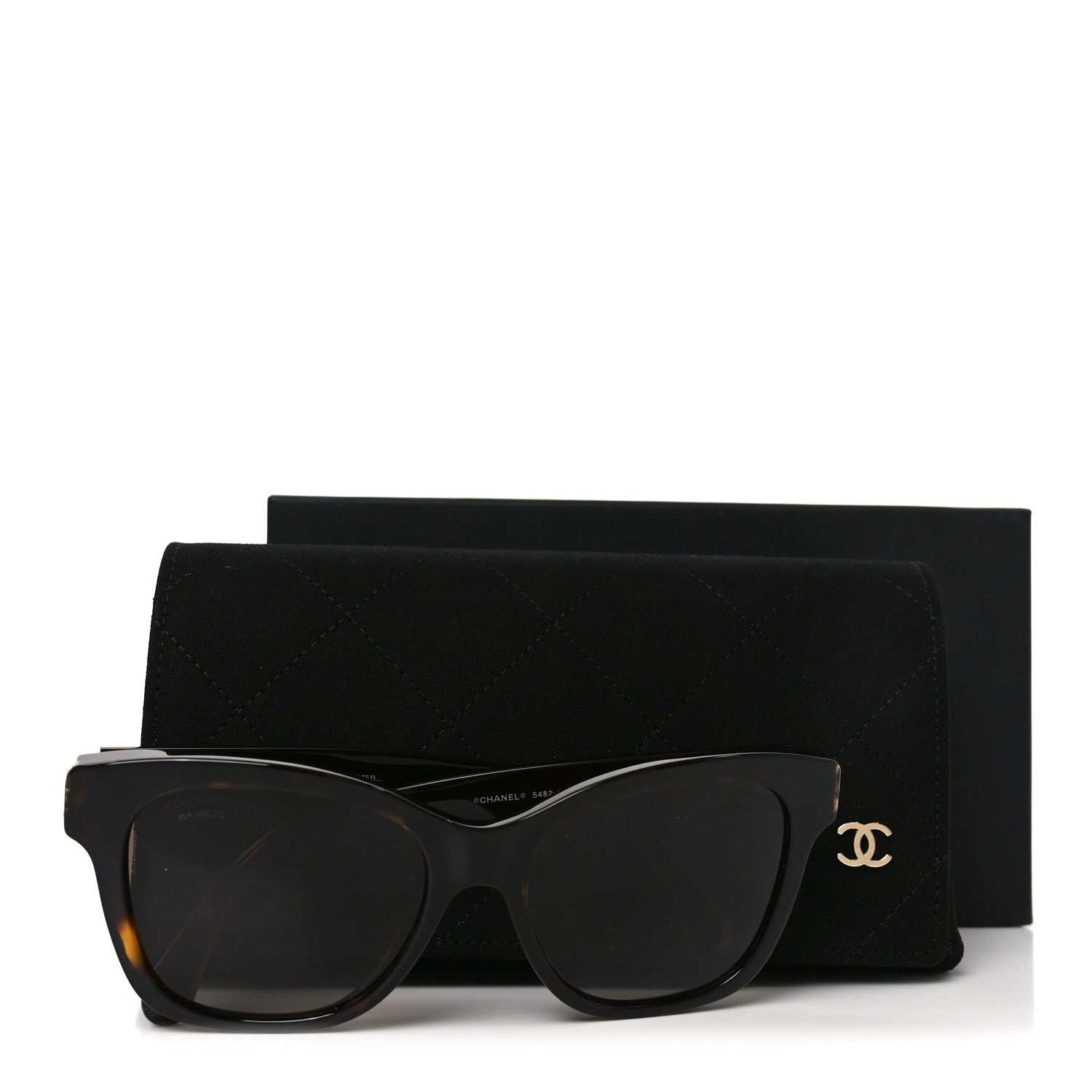 Chanel Square Sunglasses — Tortoise 5482-H