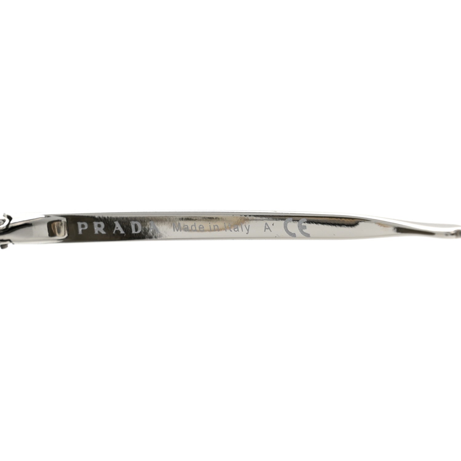 Prada Round Sunglasses — Silver SPR 51S