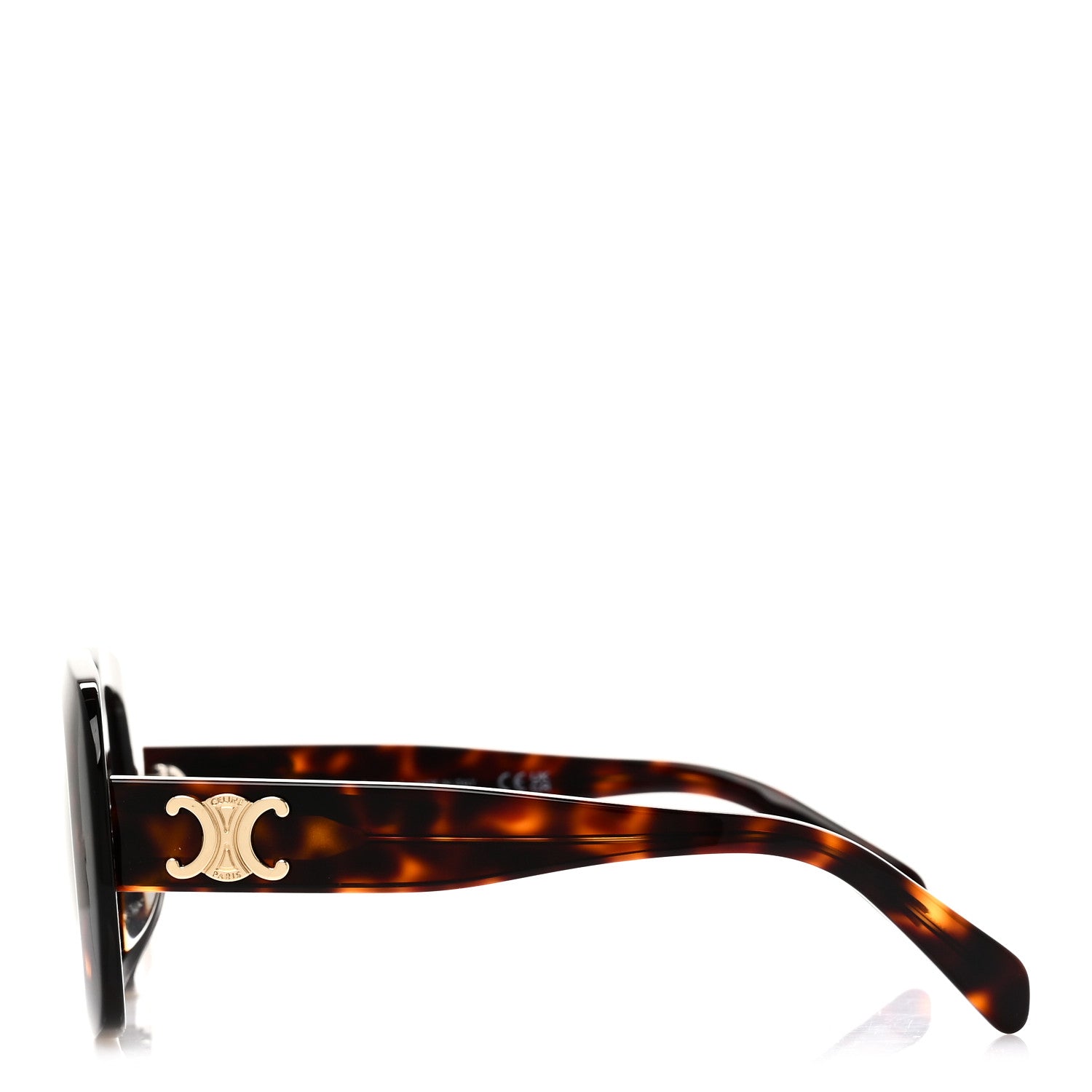 Celine Square Sunglasses — Tortoise