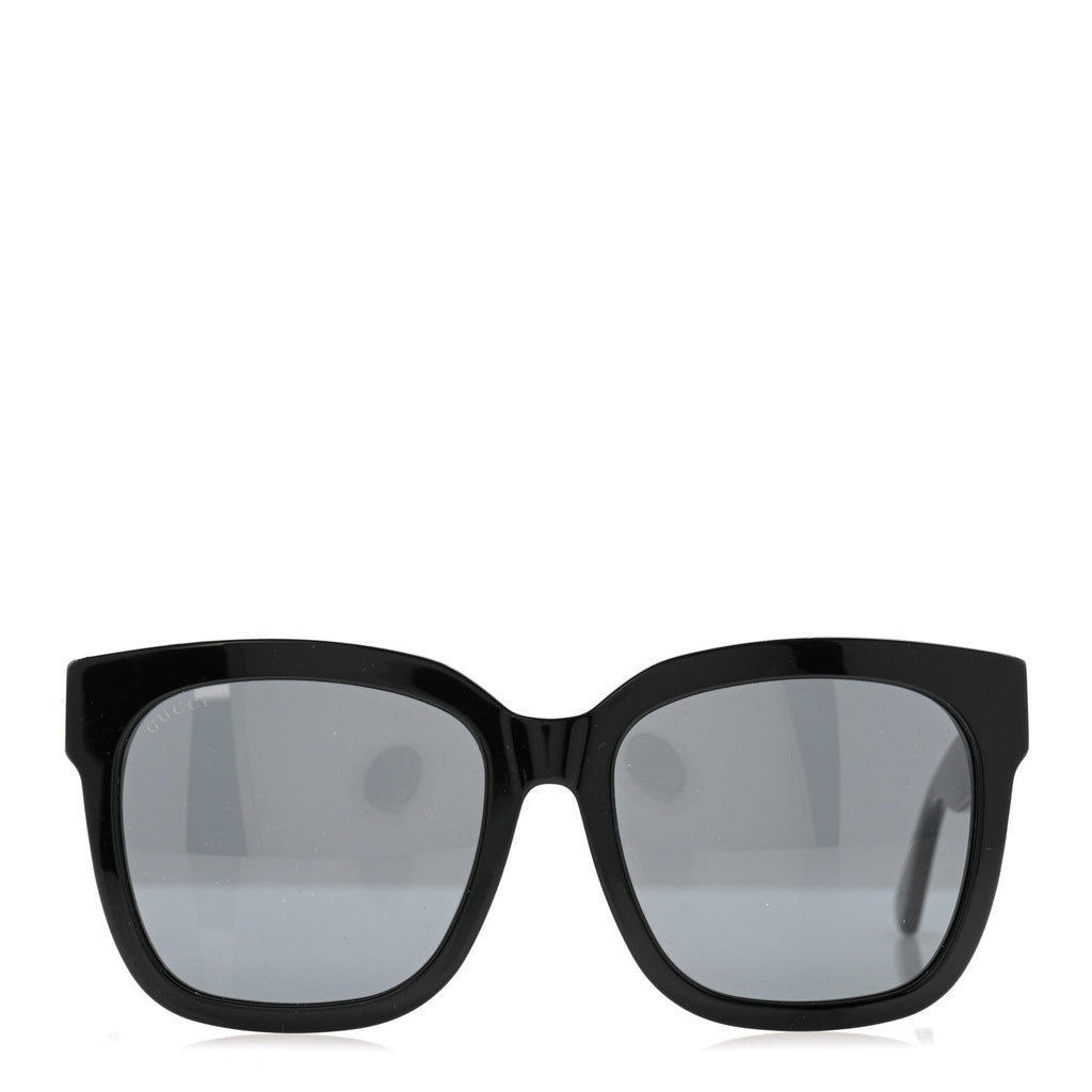 Gucci Square Sunglasses — Black
